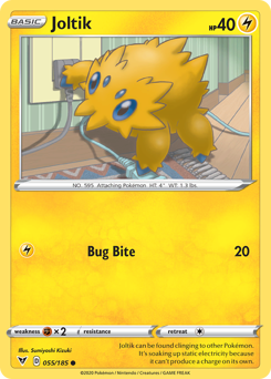 Joltik (055/185) [Sword & Shield: Vivid Voltage] | Golgari Games