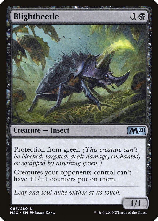 Blightbeetle [Core Set 2020] | Golgari Games