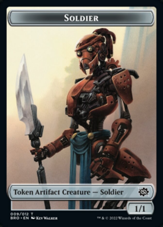 Soldier Token (009) [The Brothers' War Tokens] | Golgari Games