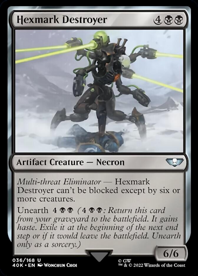 Hexmark Destroyer (Surge Foil) [Universes Beyond: Warhammer 40,000] | Local Legends