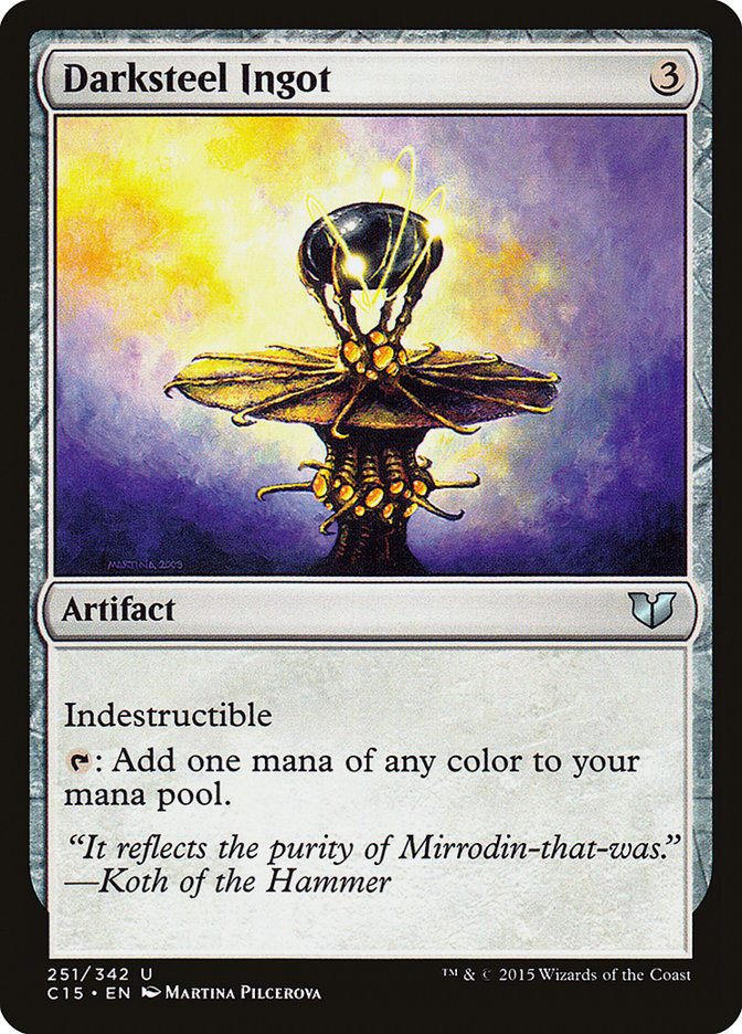 Darksteel Ingot [Commander 2015] | Local Legends