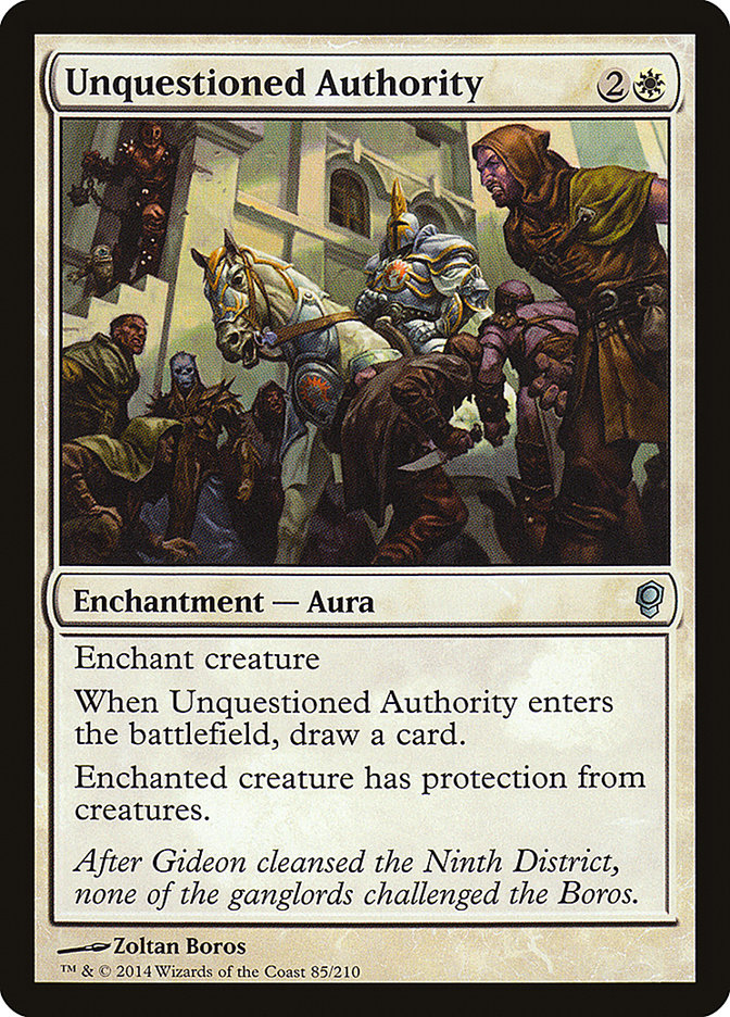 Unquestioned Authority [Conspiracy] | Local Legends