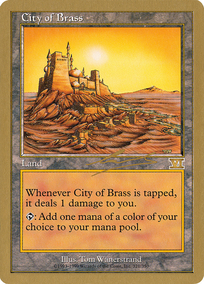 City of Brass (Nicolas Labarre) [World Championship Decks 2000] | Golgari Games