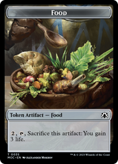 Food // Replicated Ring Double-Sided Token [March of the Machine Commander Tokens] | Local Legends