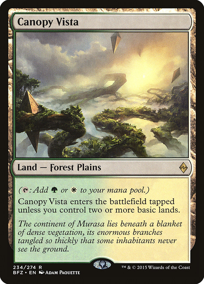 Canopy Vista [Battle for Zendikar] | Local Legends