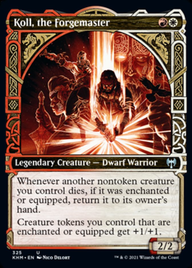 Koll, the Forgemaster (Showcase) [Kaldheim] | Local Legends