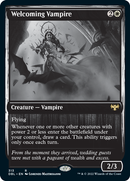 Welcoming Vampire [Innistrad: Double Feature] | Golgari Games