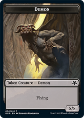 Bird Illusion // Demon Double-Sided Token [Game Night: Free-for-All Tokens] | Golgari Games