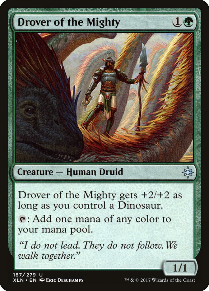 Drover of the Mighty [Ixalan] | Golgari Games