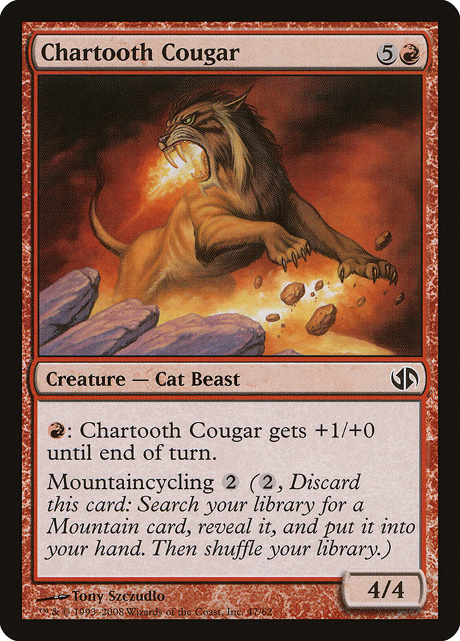 Chartooth Cougar [Duel Decks: Jace vs. Chandra] | Local Legends