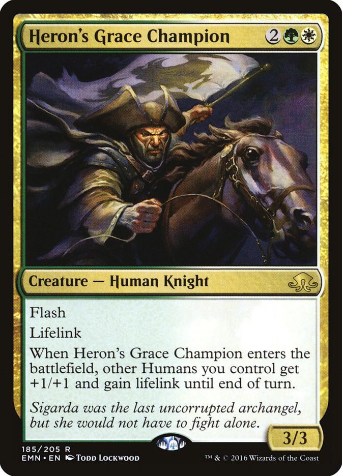 Heron's Grace Champion [Eldritch Moon] | Local Legends