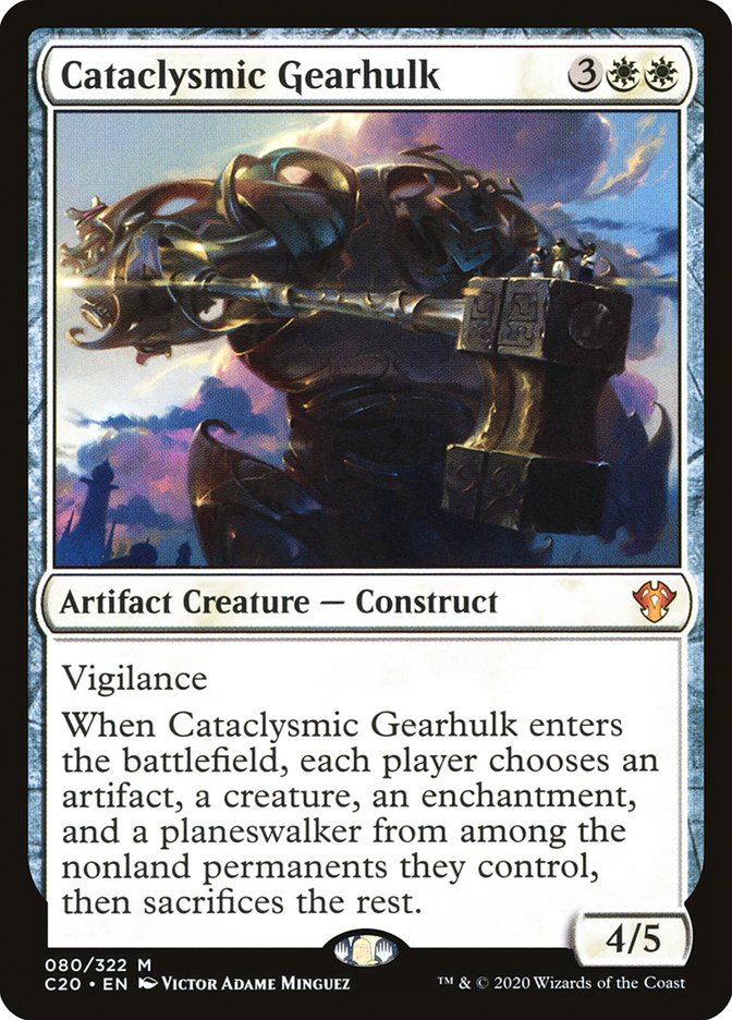 Cataclysmic Gearhulk [Commander 2020] | Golgari Games