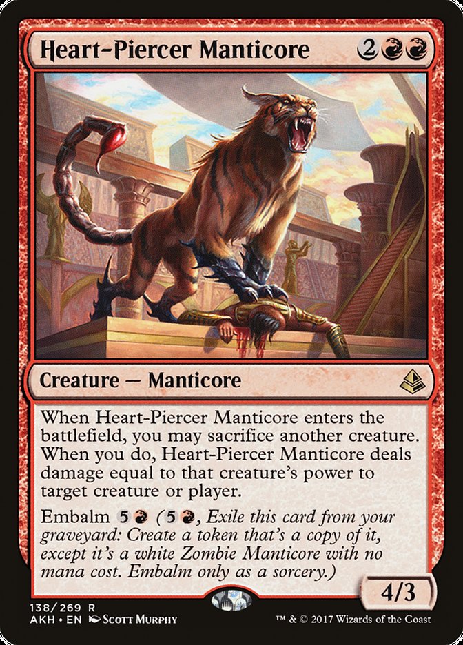 Heart-Piercer Manticore [Amonkhet] | Local Legends