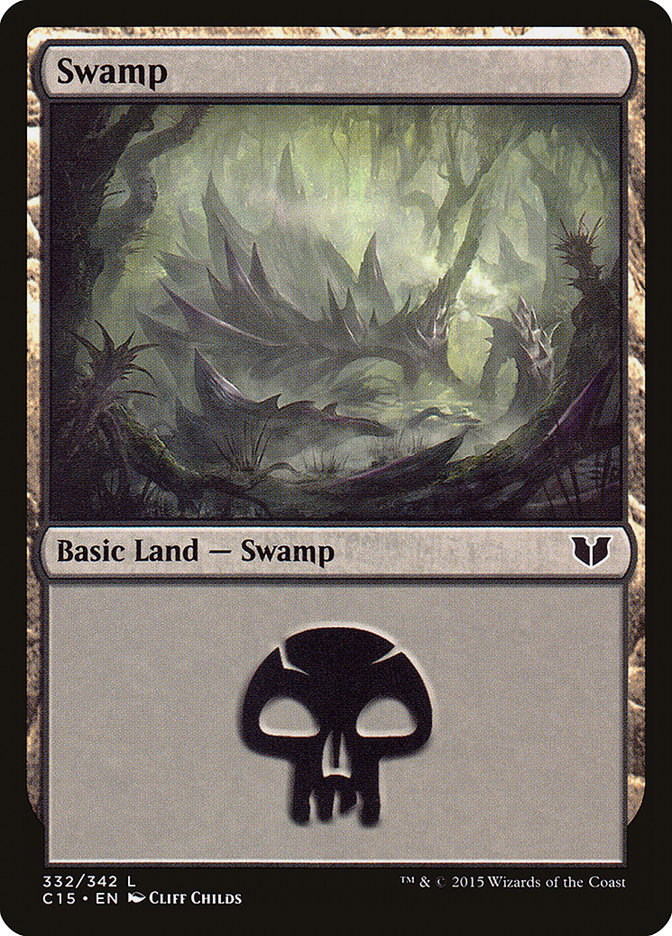Swamp (332) [Commander 2015] | Local Legends