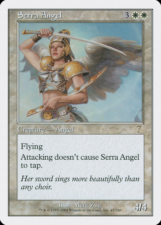 Serra Angel [Seventh Edition] | Local Legends