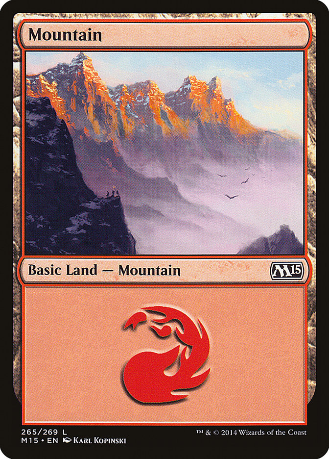 Mountain (265) [Magic 2015] | Golgari Games