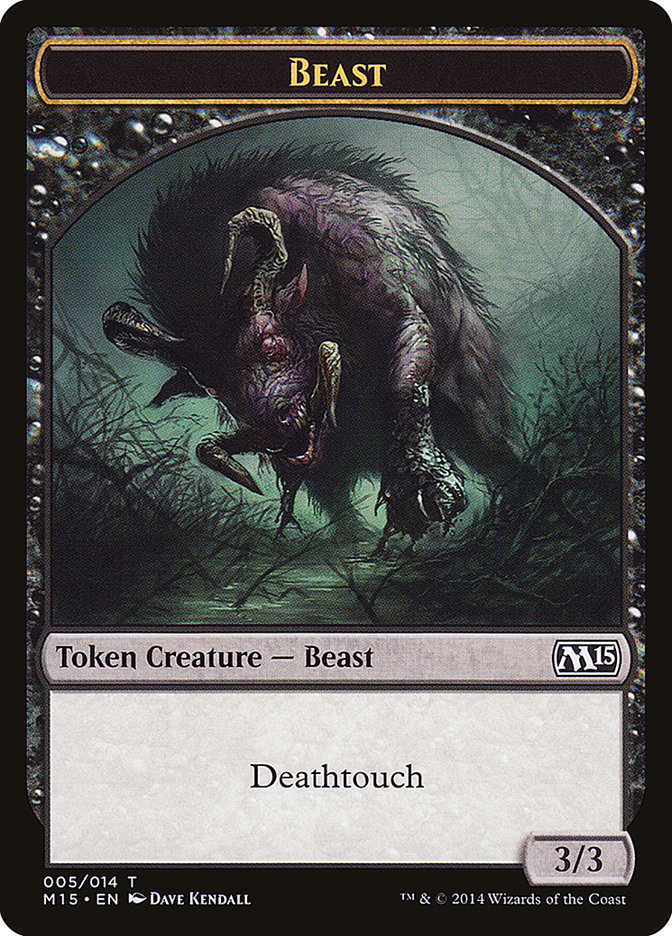 Beast Token (005/014) [Magic 2015 Tokens] | Local Legends