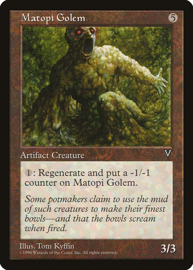 Matopi Golem [Visions] | Golgari Games