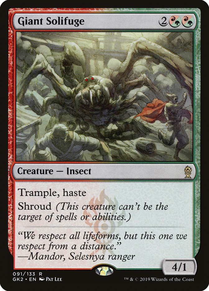 Giant Solifuge [Ravnica Allegiance Guild Kit] | Local Legends