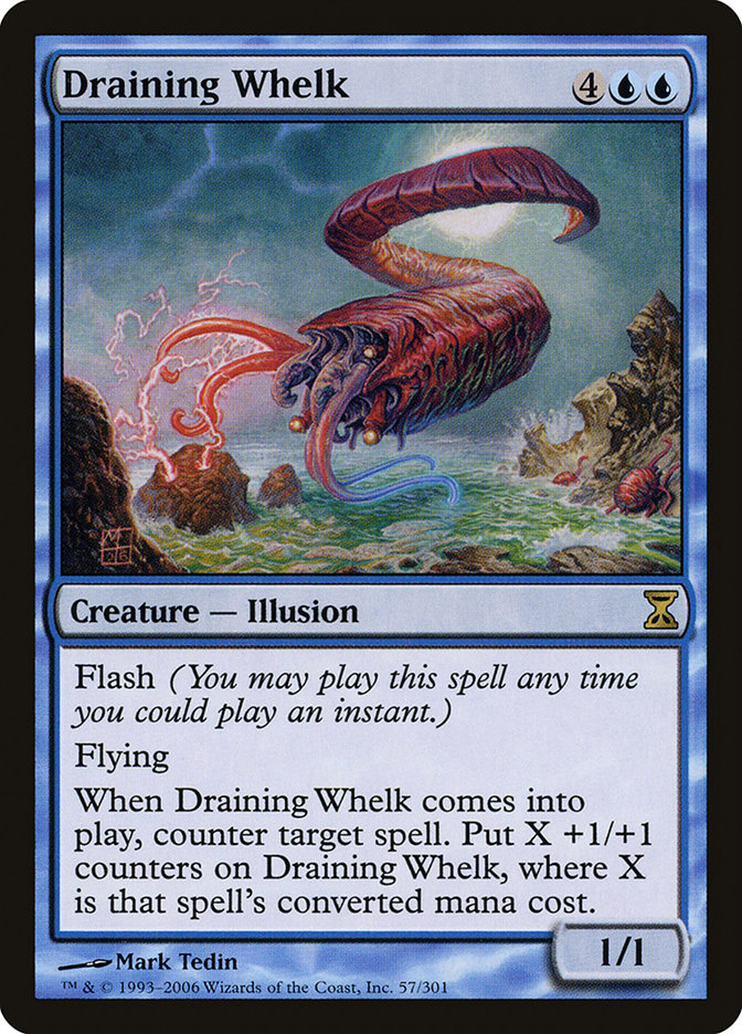 Draining Whelk [Time Spiral] | Golgari Games