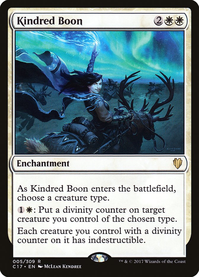 Kindred Boon [Commander 2017] | Local Legends