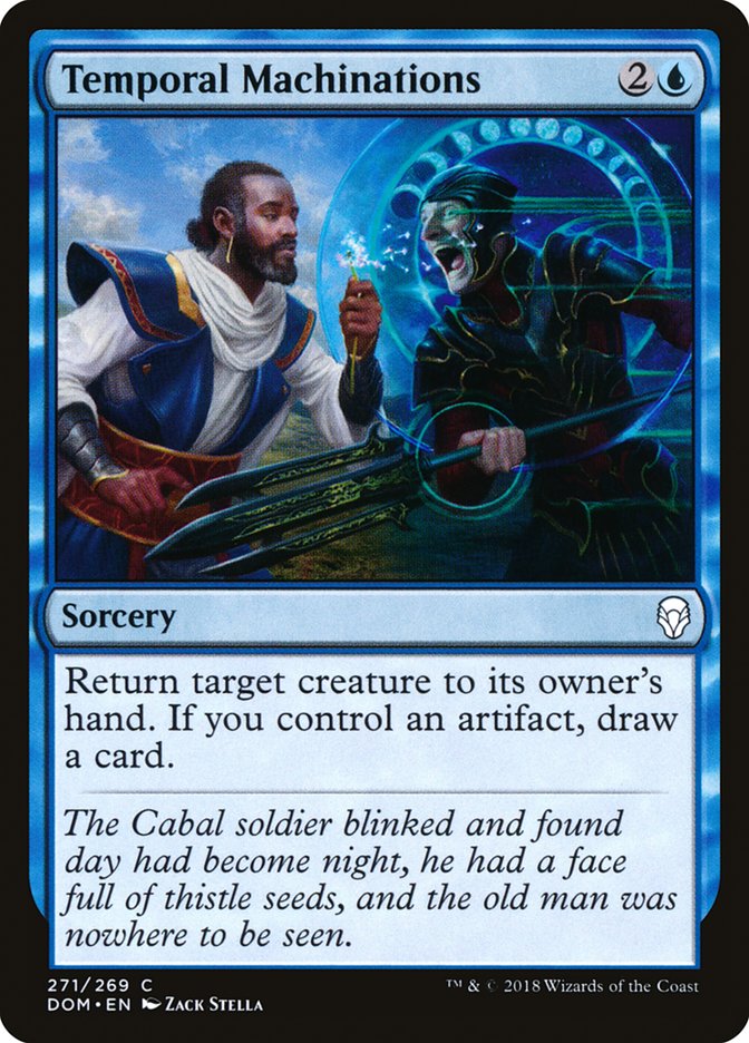 Temporal Machinations [Dominaria] | Local Legends