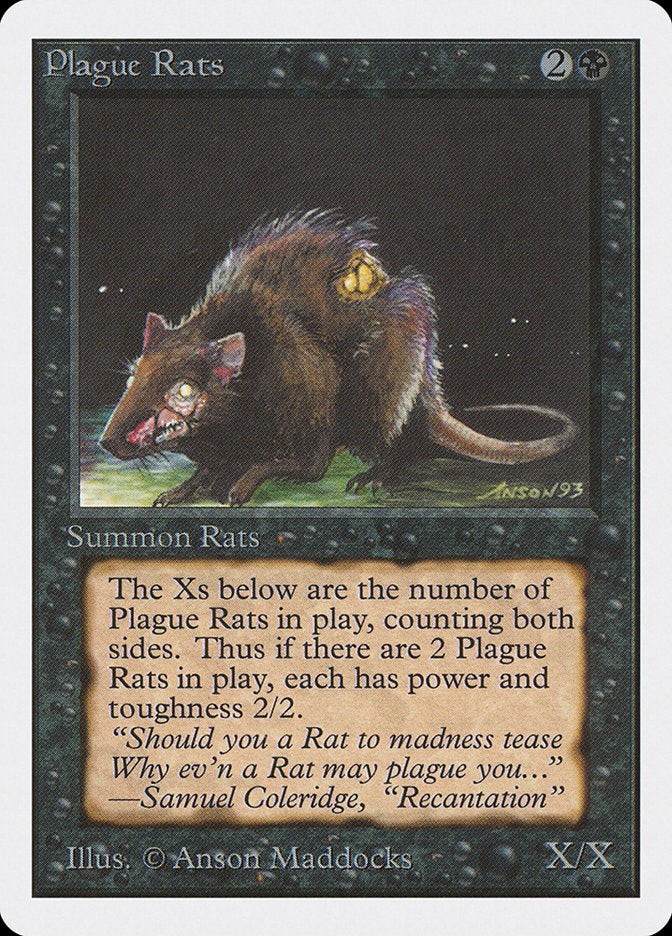 Plague Rats [Unlimited Edition] | Golgari Games