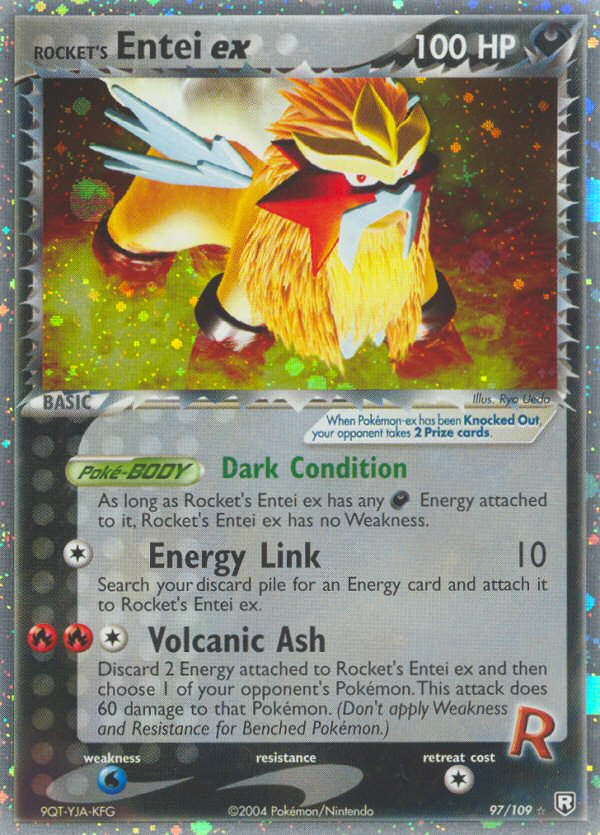 Rocket's Entei ex (97/109) [EX: Team Rocket Returns] | Golgari Games