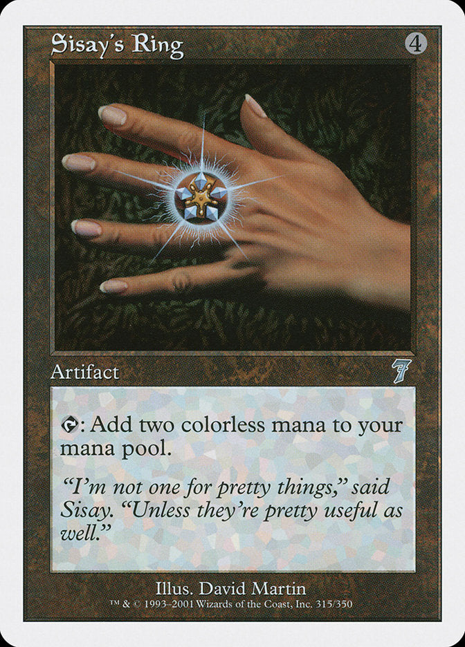Sisay's Ring [Seventh Edition] | Local Legends