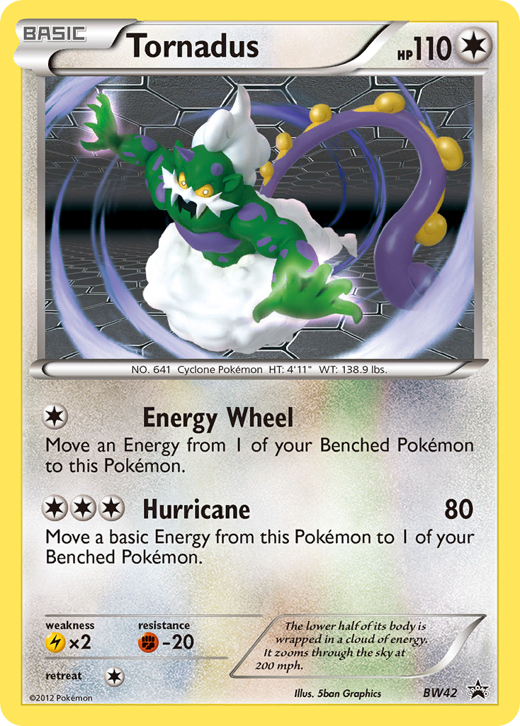 Tornadus (BW42) [Black & White: Black Star Promos] | Golgari Games