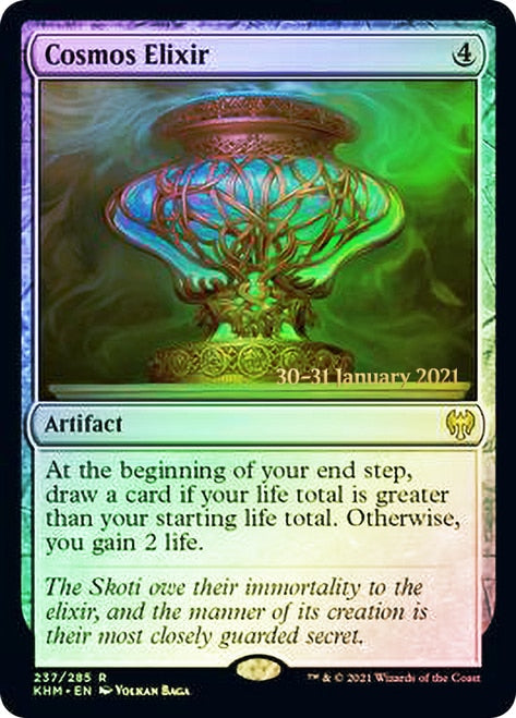 Cosmos Elixir [Kaldheim Prerelease Promos] | Golgari Games