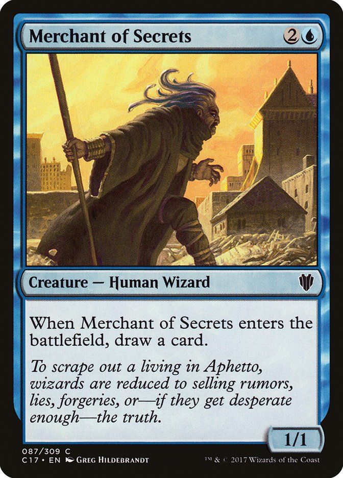 Merchant of Secrets [Commander 2017] | Golgari Games