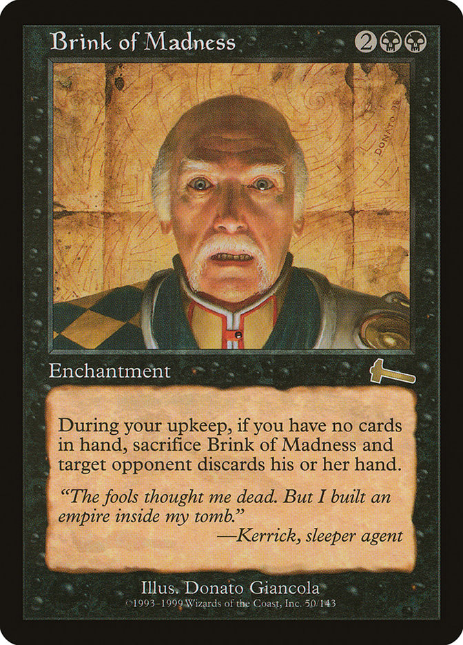 Brink of Madness [Urza's Legacy] | Local Legends
