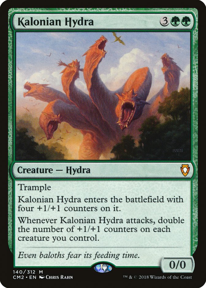 Kalonian Hydra [Commander Anthology Volume II] | Golgari Games