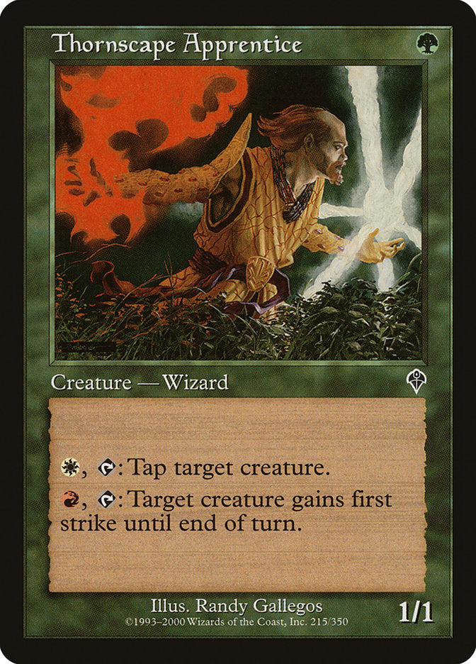 Thornscape Apprentice [Invasion] | Local Legends
