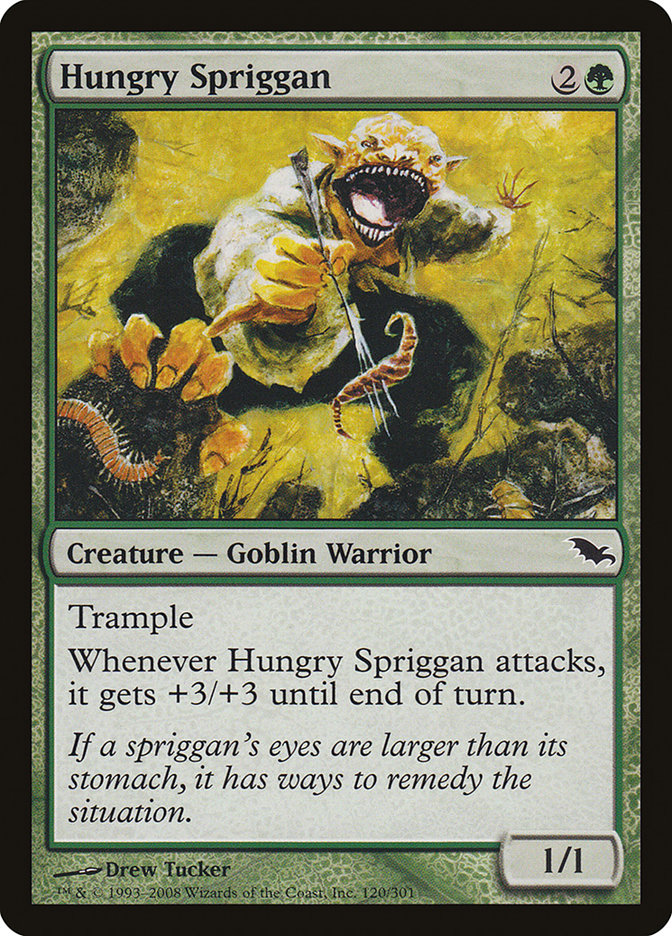 Hungry Spriggan [Shadowmoor] | Golgari Games