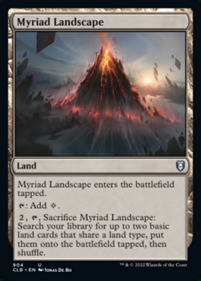 Myriad Landscape [Commander Legends: Battle for Baldur's Gate] | Local Legends