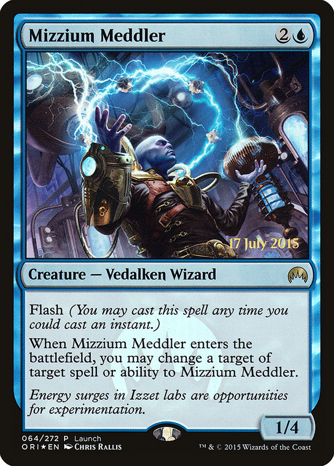 Mizzium Meddler [Magic Origins Promos] | Golgari Games