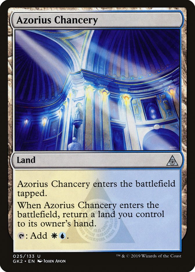 Azorius Chancery [Ravnica Allegiance Guild Kit] | Local Legends