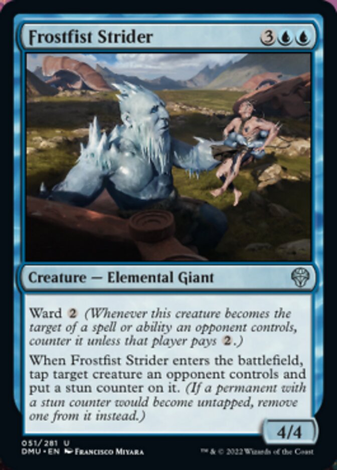 Frostfist Strider [Dominaria United] | Local Legends