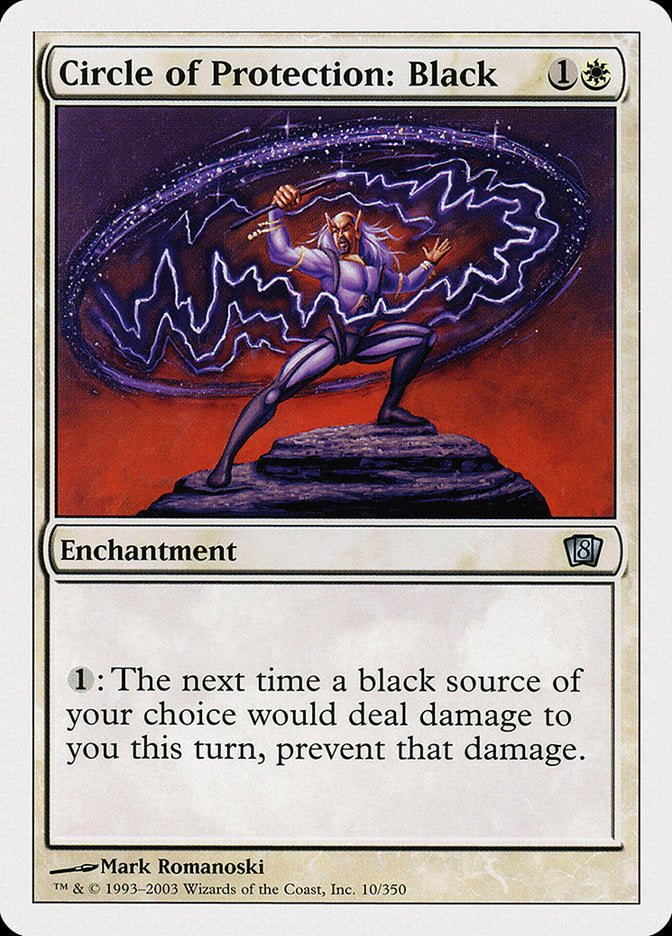 Circle of Protection: Black [Eighth Edition] | Local Legends