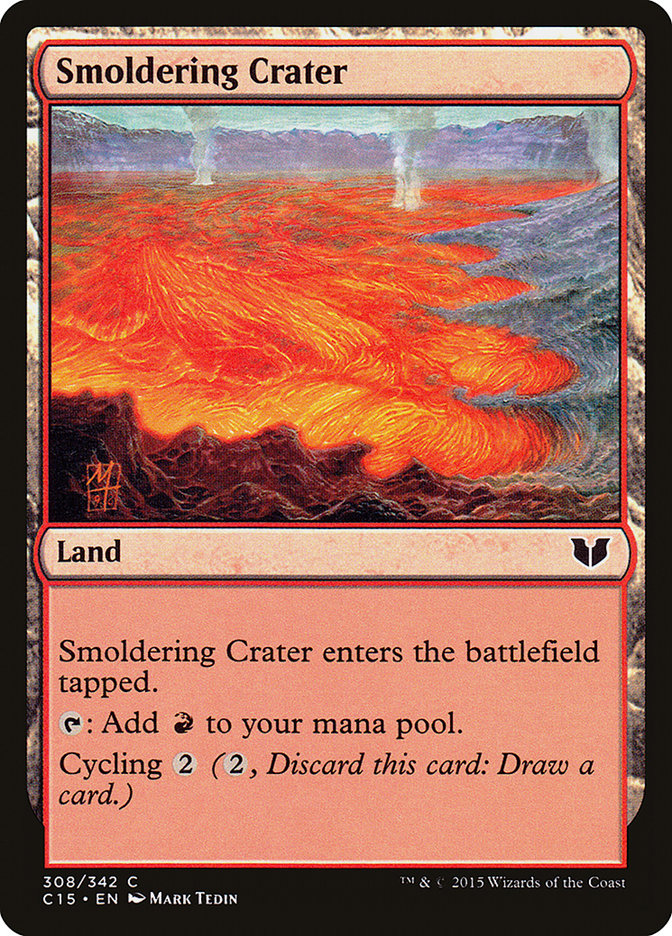 Smoldering Crater [Commander 2015] | Golgari Games