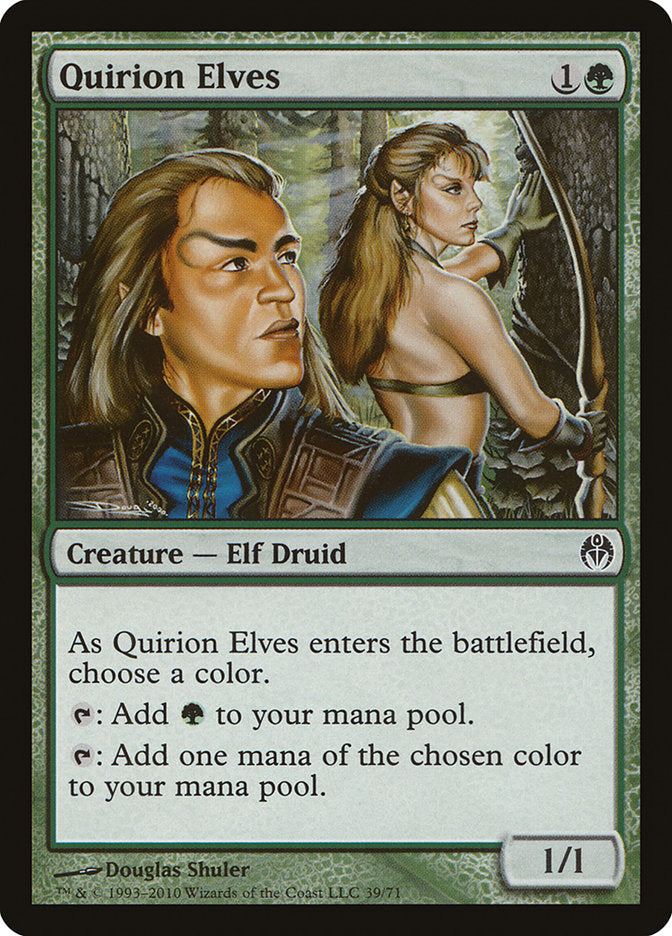 Quirion Elves [Duel Decks: Phyrexia vs. the Coalition] | Golgari Games