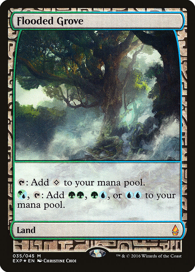 Flooded Grove [Zendikar Expeditions] | Golgari Games