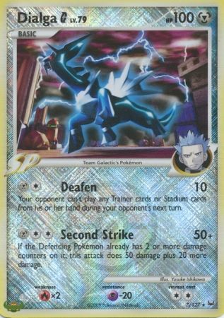 Dialga G (7/127) (League Promo) [Platinum: Base Set] | Golgari Games