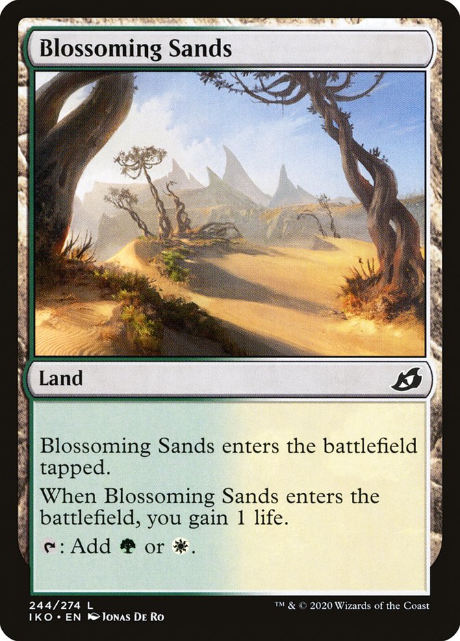 Blossoming Sands [Ikoria: Lair of Behemoths] | Golgari Games