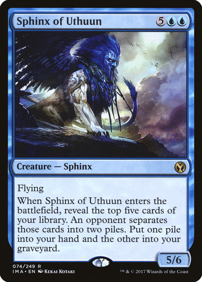 Sphinx of Uthuun [Iconic Masters] | Golgari Games