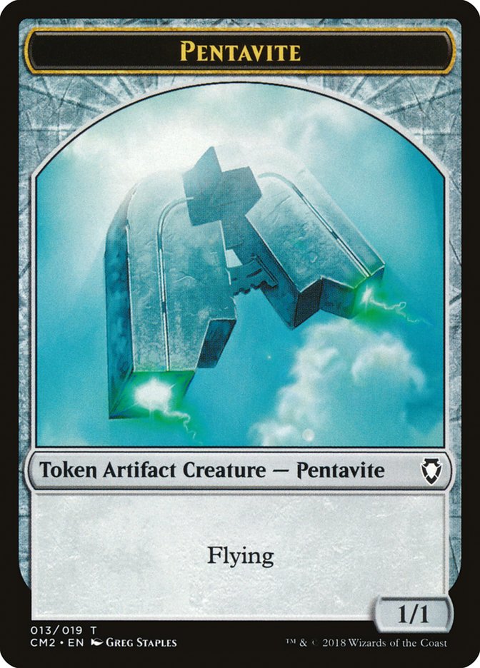 Pentavite Token [Commander Anthology Volume II Tokens] | Golgari Games