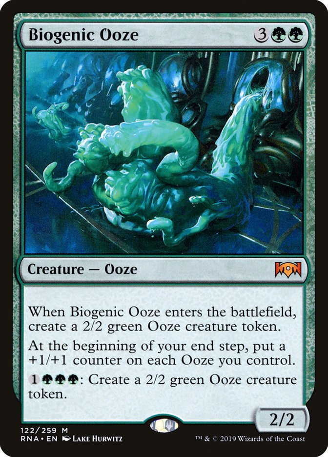 Biogenic Ooze [Ravnica Allegiance] | Golgari Games