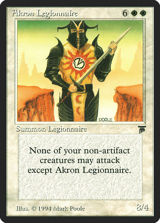 Akron Legionnaire [Legends] | Local Legends